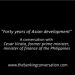 “Forty years of Asian development”