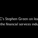 HSBC’s Stephen Green on leadership in the financial services industry