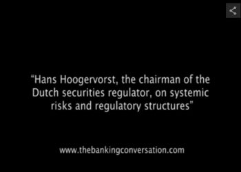 Hans Hoogervorst, the chairman of Dutch securities regulator on systemic risks and regulatory structures.