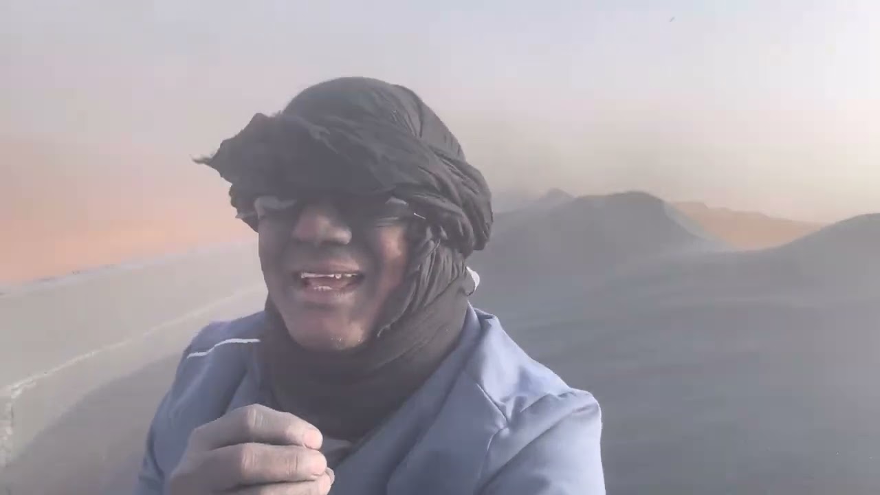 On the world’s longest train through the Sahara