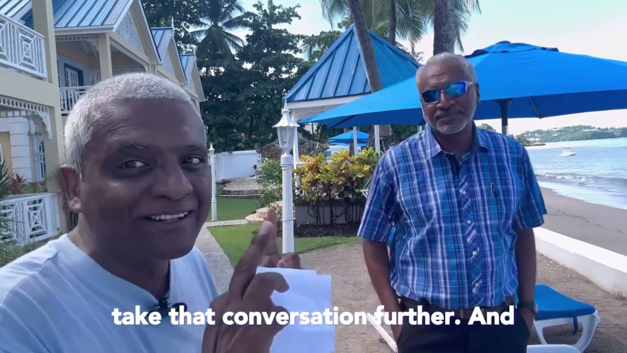 A conversation in St Lucia on the people and talent in the Caribbean