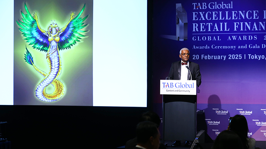 Excellence in Retail Finance Global Awards in Tokyo,